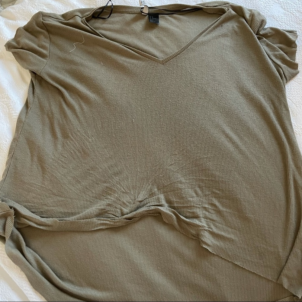 H & M Green Shirt